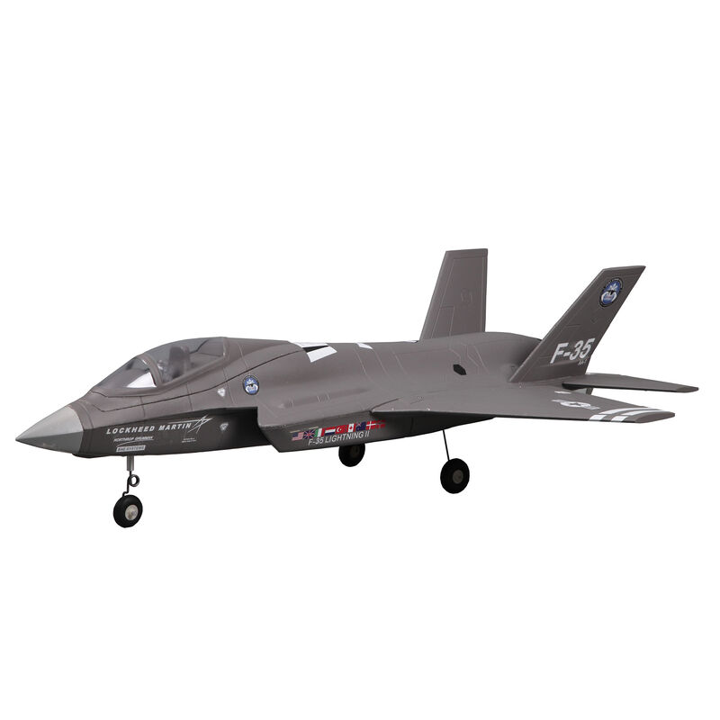 F-35 V2 Gray 64mm EDF Jet PNP