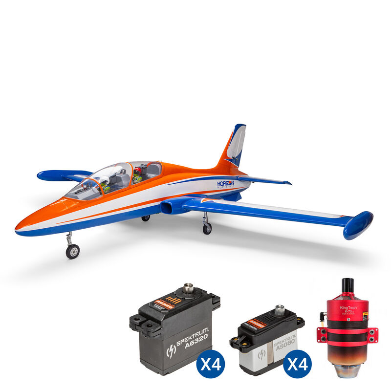 Aermacchi MB-339 ARF with KingTech K-70G4+ Turbine and Spektrum Servo Combo