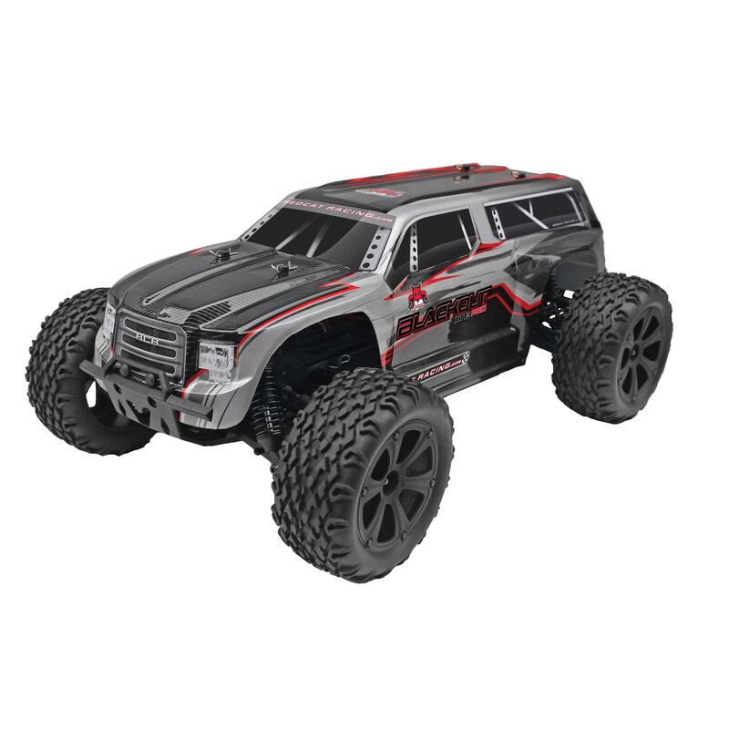 1/10 Blackout XTE Pro 4WD Monster Truck Brushless RTR, Silver