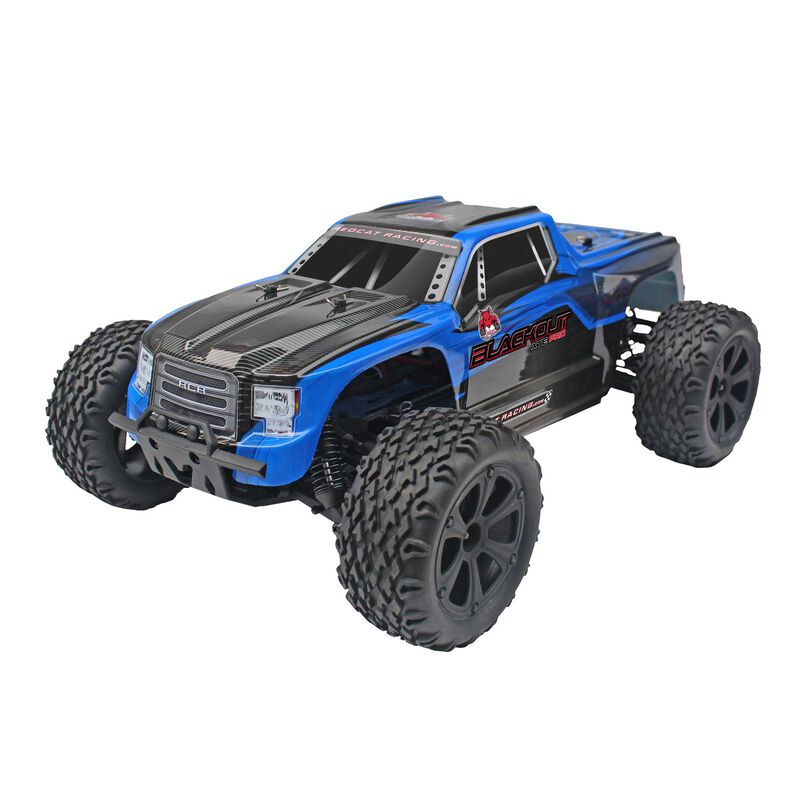 1/10 Blackout XTE Pro 4x4 Brushless Monster Truck RTR, Blue