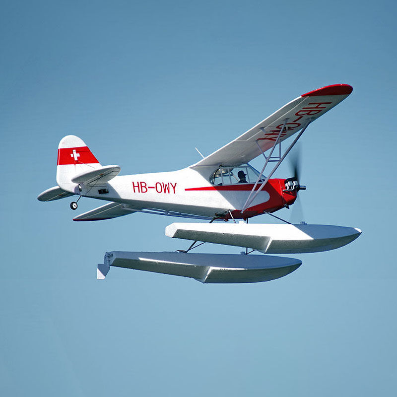 Piper J-3 Cub with Floats 1400mm V4 PNP
